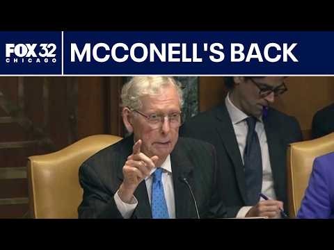 Mitch McConnell expected back as questions grow over health, absence