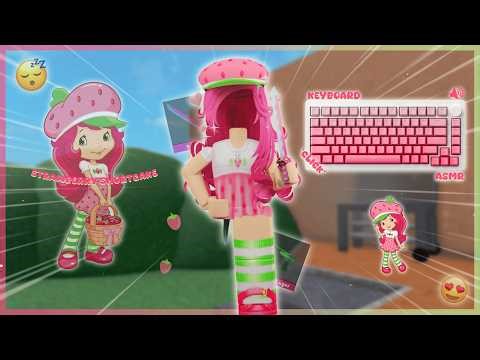 PLAYING MM2 AS STRAWBERRY SHORTCAKE *Keyboard ASMR*