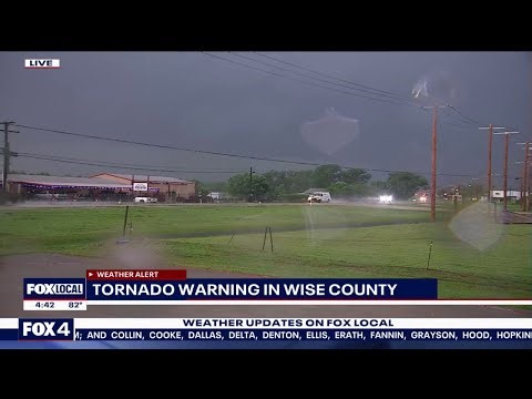 DFW Weather: Tornado Warning issued in Wise County
