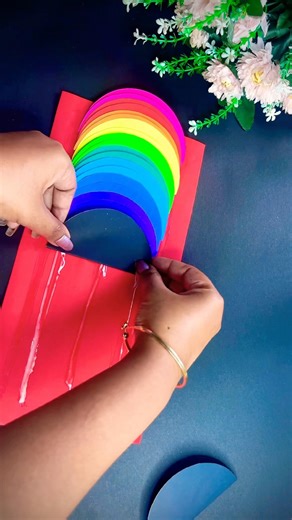 How to make wall hanging craft idea 💡 #wallhanging#craft#shorts