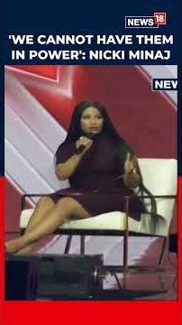 Nicki Minaj: 'we Absolutely Cannot Let People Who Have A Problem With Us Worshiping God' | N18S