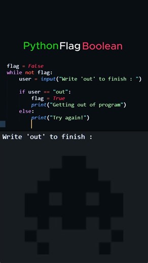 Python Flag Boolean