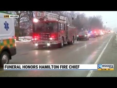 Funeral honors Hamilton fire chief who died in the line of duty