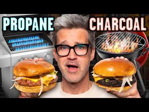 Propane vs Charcoal Grill Taste Test