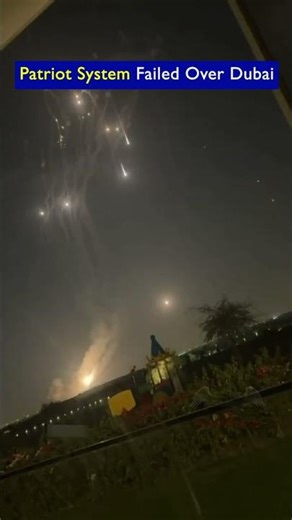 Patriot Missiles Self-Destruct Seconds After Launch Over Dubai!!