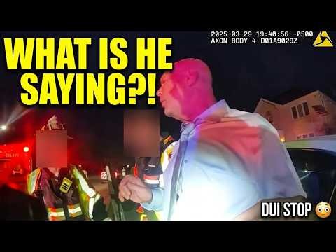 He Crashed… Then Said THIS?! 😳 DUI Stop Turns Chaotic Fast