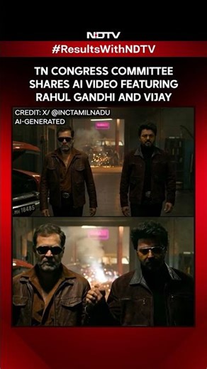 Tamil Nadu Congress Shares AI Video Featuring Rahul Gandhi & Vijay
