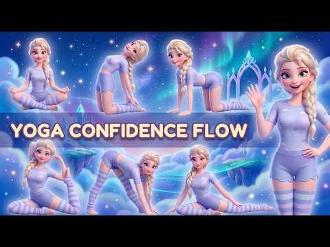 Elsa Elittle Yoga Yoga Confidence Flow | Yoga for Children | Easy Balance and Flexibility Routine