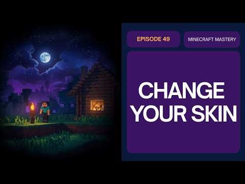 How to Change Your Skin in Minecraft | Easy Custom Skin Tutorial (Beginner Guide)