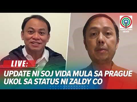 LIVE: DOJ Sec. Vida gives update on Zaldy Co's status in Prague | ABS-CBN News