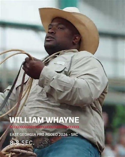 Tie-down Roper, William Whayne - East Georgia Pro Rodeo 2026 #tiedownroping #cowboy #rodeo