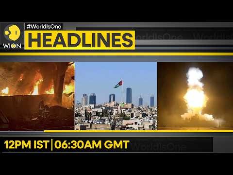 Jordan: 4 Iranian Missiles Shot Down | IRGC Claims Strikes Against Bahrain, Oman | WION Headlines