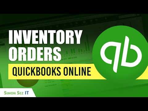 How to Manage Inventory Orders in QuickBooks Online