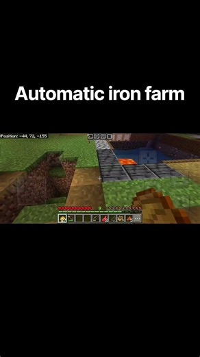 New Easy Iron Farm Minecraft Badrock | Unlimited Iron Farm in Minecraft