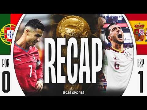 2026 FIFA World Cup: Spain beats Portugal as Cristiano Ronaldo's World Cup career ends
