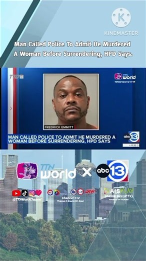 Man Called Police To Admit He Murdered A Woman Before Surrendering, HPD Says. #TTNWorld_TTD16