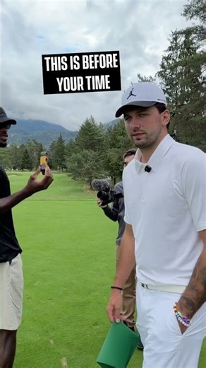 Luka and Vando golfing is pure COMEDY 😂 #lakers