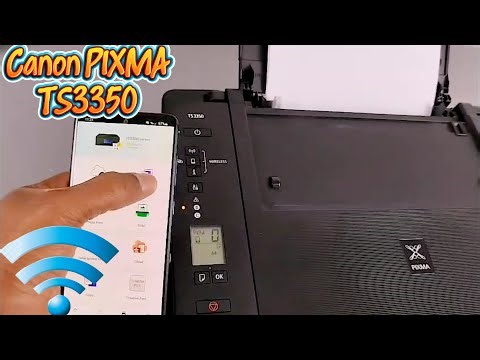 Canon Pixma TS3350: Easy Wi-Fi Setup & Print