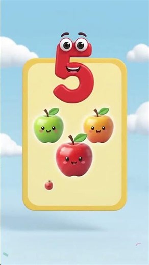 number 5 counting #counting #numbers #kidslearning #kidsvideo