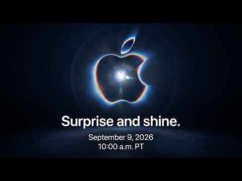 BREAKING NEWS!! It's OFFICIAL! Apple September 9th Event - iPhone 18 Pro Max, ULTRA & More!