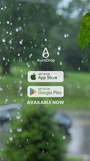 Rainy Weather Outside | Natural Rain and Street View