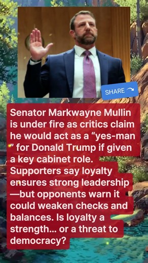 Trump Ally or Independent Voice? Mullin Faces Tough Questions