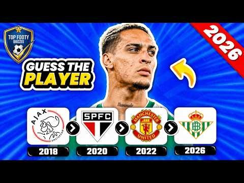 GUESS THE PLAYER FROM THEIR TRANSFERS | FOOTBALL QUIZ - UPDATED 2026