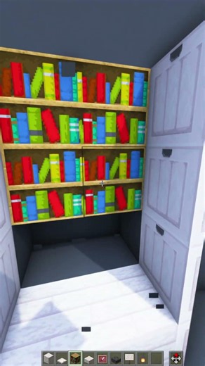 Quick & Easy Minecraft Decoration Idea | Survival Build Tips #shorts