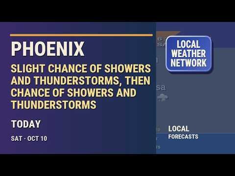 Phoenix Weather Today — October 10 | Forecast & Radar