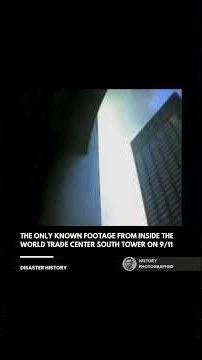 The only known footage from inside the World Trade Center South Tower On 9/11