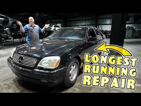 Why This CL500 Mercedes Has Sat on My Lift Since 2012