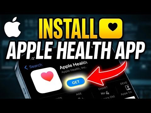 How to Install an Apple Health App with Apple ID - Easy Tutorial