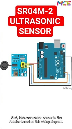 How to Use SR04M-2 Ultrasonic Sensor with Arduino (Beginner Guide)