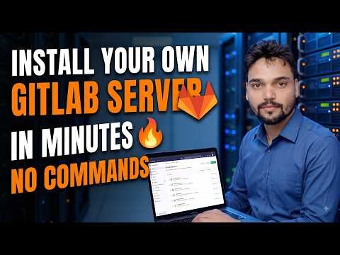 Install Your Own GitLab Server in Minutes 🔥 No Commands