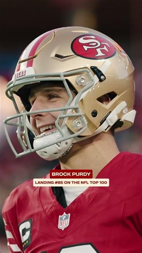 Purdy nice #brockpurdy #nfl #nfltop100