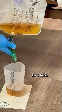 🚽💧 How to Empty a Urinary Drainage Bag | CNA Skills Review with Nurse Eunice