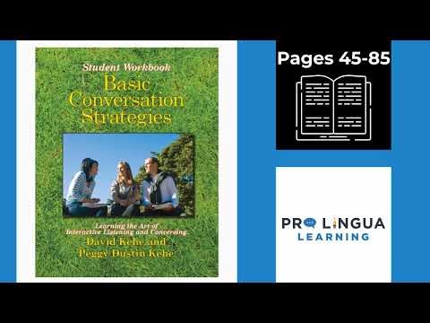 basic conversation strategies 2