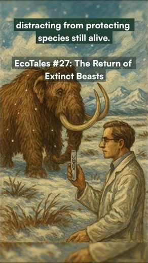 EcoTales #27: The Return of Extinct Beasts