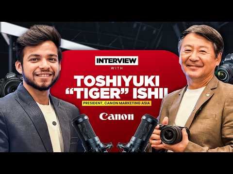 EXCLUSIVE: Canon’s Tiger Ishii On Future Of Cameras, AI & Why Smartphones Still Can’t Replace Canon📸