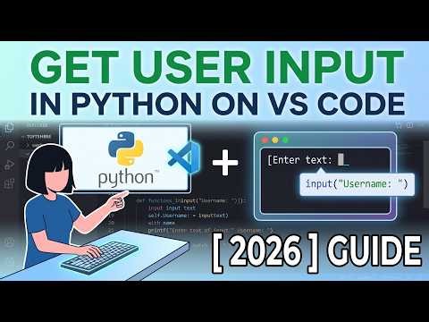 How to take Python User Input() in Visual Studio Code [ 2026 Update ] Run Code in Terminal of VSCode