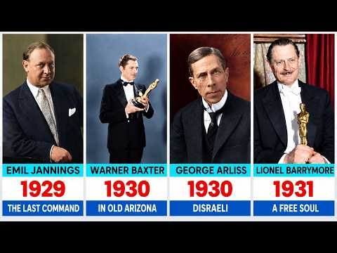 All Best Actor Oscar Winners in Academy Award History | 1929-2025