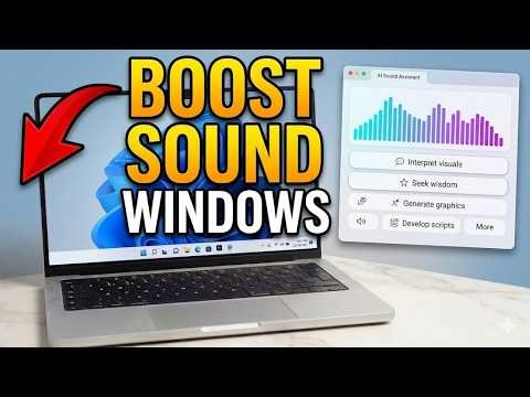 How To Increase Volume Of Laptop Speakers - Windows 11