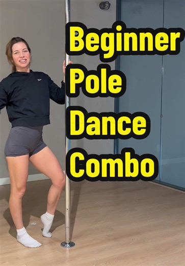 Beginner Pole Dance Combo for Fun Movement