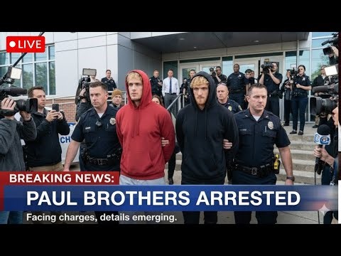 BREAKING: Jake & Logan Paul ARRESTED for Allegedly Scripting Anthony Joshua Fight and Scamming Fans!
