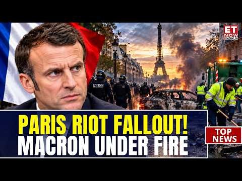 MACRON’S CRISIS DEEPENS! Paris Cleans Up After Night of Unrest | ET Now | World News | Breaking News