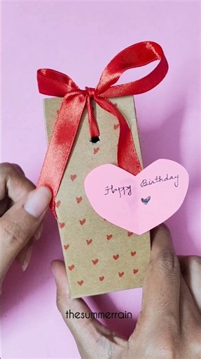 DIY Gift Box | Cute Gift Box #shorts #diy #craft