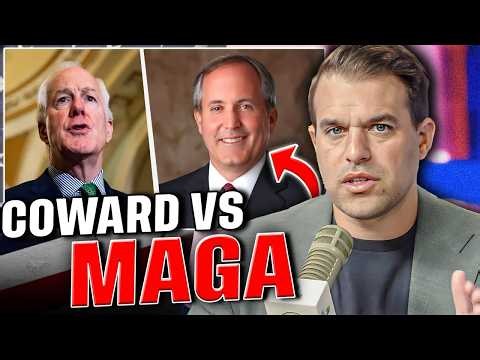 Who Is More MAGA: Fighter Ken Paxton or Coward John Cornyn