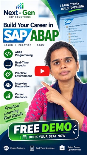 SAP ABAP Training | Build Your Career in SAP ABAP 🚀 | Free Demo