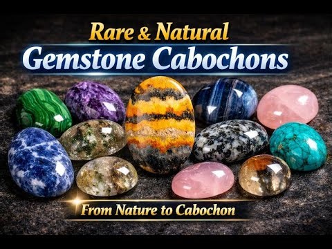 Natural Gemstone Cabochons Collection | Rare, Semi-Precious & Collector Stones Introduction