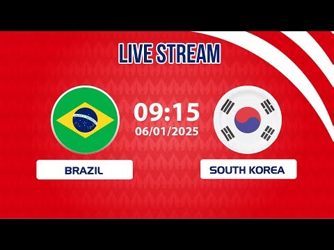 🔴 Brazil vs South Korea | Samba rhythm leaving opponents dizzy